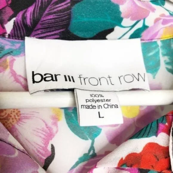 BAR III FRONT ROW Floral Blouse  - Picture 6 of 10